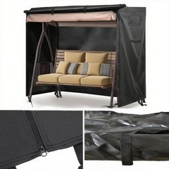 Outdoor Swing Covers 3 Seater Waterproof Patio Hammock Garden Porch Swing Cov…