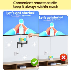 Wall-Mounted Shelf for Nex Playground Console and Remote – Easy Assembly