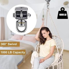 Heavy Duty Silent Swing Hanger – 360Â° Rotation – Stainless Steel Bearing Swin