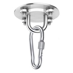 Swing Hanger Set Rotary Swing Fixed Plate Heavy Duty Ceiling Mount 2000lb wit…