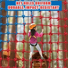 Versatile Heavy Duty Climbing Net for Kids – Includes Carabiners & Storage Bag