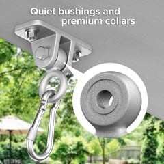 Highpro Swing Hangers for Wooden Sets Pack of 2 Heavy Duty Silver – 2