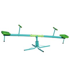 360 Degree Swivel Seesaw Sit and Spin for Toddlers Kids Outdoor Playground