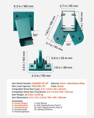 Swing Set Brackets, Heavy-Duty A-Frame Set Hardware, with 2 A-Frame Swing Bracke