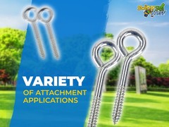 SWING SET STUFF INC. EYE HOOKS PAIR hardware outdoor playground boy girl 0239