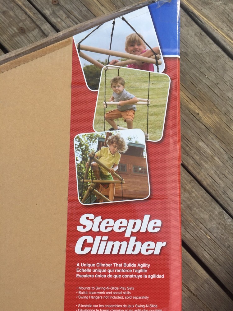 Swing-N-Slide STEEPLE CLIMBER Triangular Rope Ladder Agility