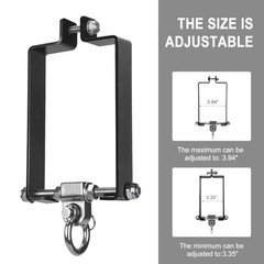 4 Pcs Heavy Duty Swing Hanger Swing Set Accessories for Wooden Sets Snap 4 Pack