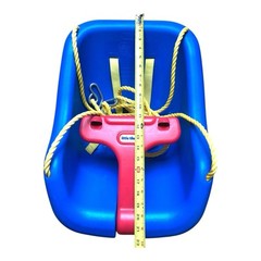 Little Tikes Swing 2 in 1 Snug n Secure Swing Blue w Instructions Made in USA