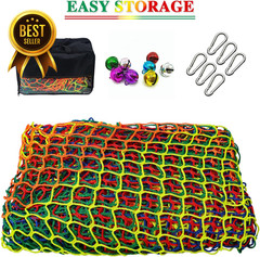 6.5×9.8FT Climbing Cargo Net Double Layer Playground Safety Treehouse Net