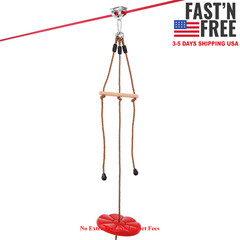 [HOT SALE] 65ft Zipline Kit for Kids and Adults, Slackers Zipline up to 500 lbs.