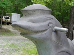 Vintage GAMETIME INC SHARK Playground SPRING Ride PICK UP ONLY NJ Ready to Paint