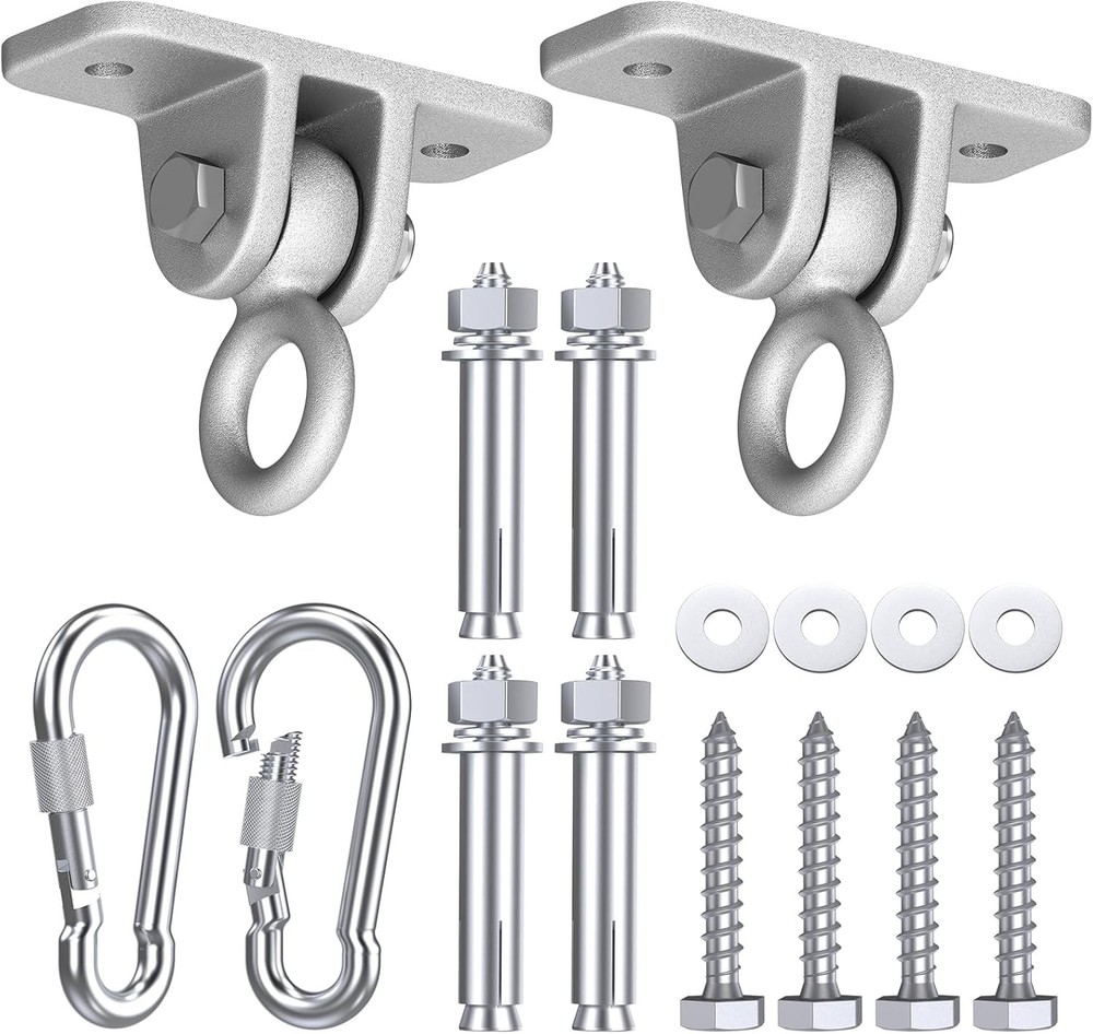 Highpro Swing Hangers for Wooden Sets Pack of 2 Heavy Duty Silver – 2