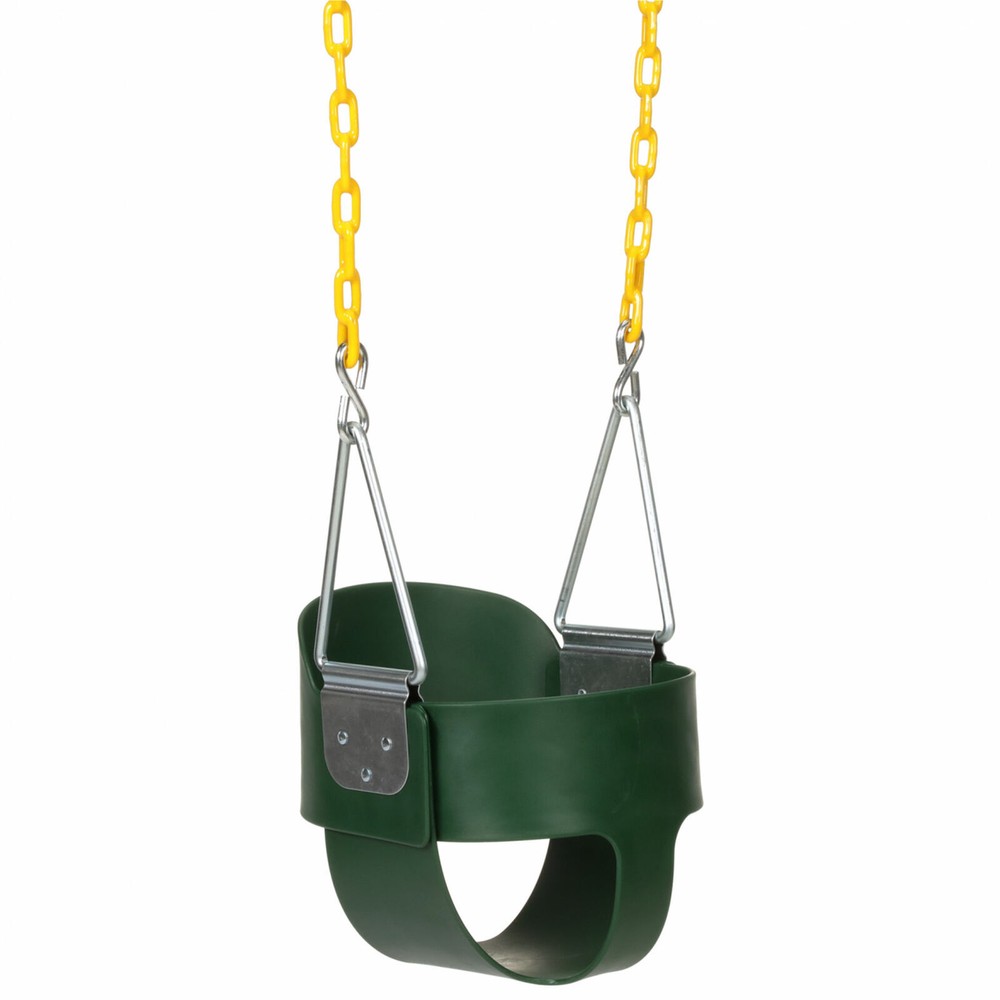 Eastern Jungle Gym Heavy-Duty High Back Full Bucket Toddler Swing Seat with