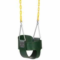 Eastern Jungle Gym Heavy-Duty High Back Full Bucket Toddler Swing Seat with