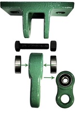 Wood Beam Swing Hanger Galvanized Ductile Iron Green Heavy Duty 5000lbs No Screw