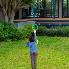 Exercise Rope Stable Versatile Children Ring Climbing Rope for Training Gym