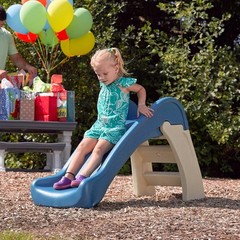 Tobogán plegable para niños de 1,5 a 4 años, ideal para interiores y exteriores.