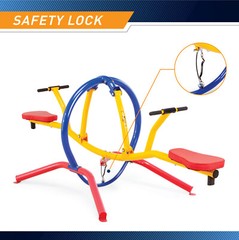 Gym Dandy Deluxe Teeter Totter TT-320 Kid Safe See Saw Children’s Playground Toy