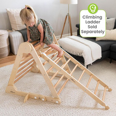 Learn ‘N Climb Foldable Wooden Climbing Triangle, Wood Climbing Gym for Toddlers