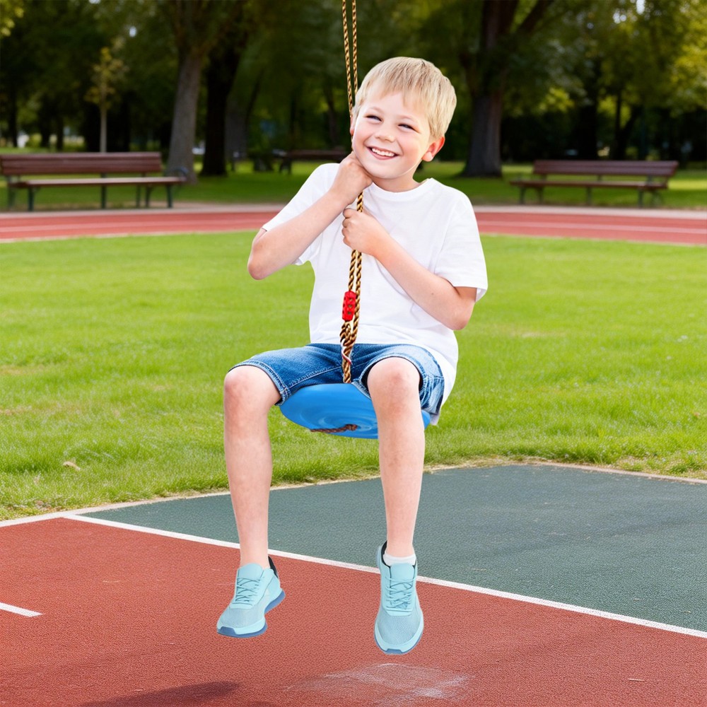 Hanging Disc Swing For Playground Garden, Outdoor Hanging Disc Swing