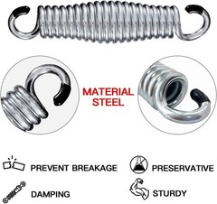 8” Rust Resistant Porch Swing Springs, Heavy Duty Springs, Swing Springs, Sp…