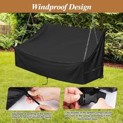 Porch Swing Seat Cover, Waterproof Swing Covers for Outdoor Patio Swings & Ga…