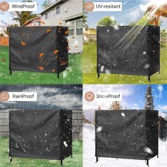 Outdoor Swing Covers 3 Seater Waterproof Patio Hammock Garden Porch Swing Cov…