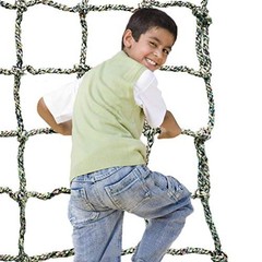 Aoneky 40” x 80” Climbing Cargo Net Multi Color