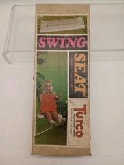 Rare Vintage Turco Swing Seat & Chain Set Original Box Unused Read Look