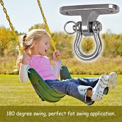 IOH 2 Pcs Heavy Duty Swing Hangers with 4 Screws Stainless Steel 304 Antirust…