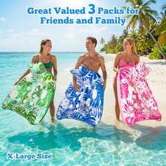 Ornnut XL/L Pool Floats, 3Pack/4Pack Inflatable Pool Floats Adult & Kids,