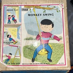 IRWIN DELUXE MONKEY SWING 1960 Original PACKAGE RARE