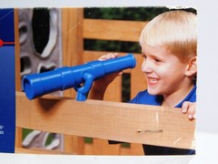 PlayStar Playset Add-On Accessory Discovery Telescope NEW 2004 Blue PS 7832 Fort