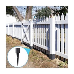 1 Pcs 4″x4″ Fence Post Anchor Ground Spike 22″(Actual 3.6″x3.6″… FAST USA SHIP