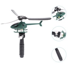 Pull String Helicopter Toy Funny Copter Educational Gift Toy for Children Kids