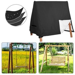 Outdoor Swing Cover 420D Waterproof A Frame Porch Swing Cover, Courtyard Pati…