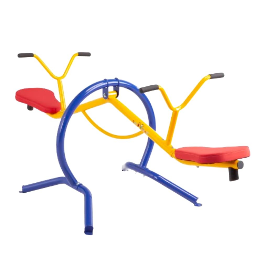 Gym Dandy Teeter-Totter Home Seesaw 37.00 x 31.00 x 85.50″, Multi Colored