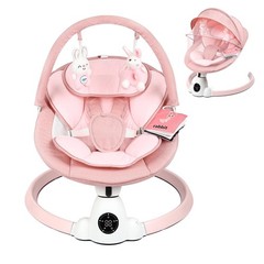 Baby Swing for Infants, Portable Electric Baby Swings with Bluetooth, 5 Swing…