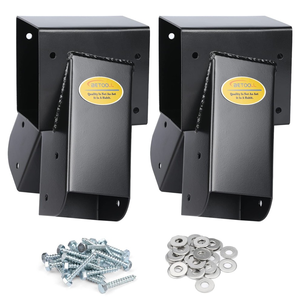 BETOOL Swing Set Brackets – 2pcs A Frame Swing Bracket Hardware with All Moun…
