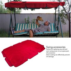 Swing Canopy 600D Silver Coated OxCloth Waterproof Swing Top Cover For Outdoor