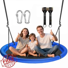 48″ Saucer Tree Swing Kids Adult Family 700lb Capacity Adjustable