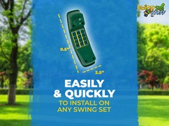 SWING SET STUFF TELEPHONE GREEN fort playground park accessories outdoor 0007