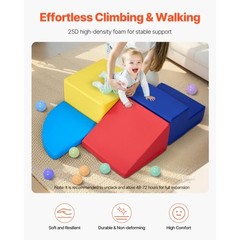 Climbing Toys 4Piece Set Foam Climbing Toys for Toddlers 6 Months to 3