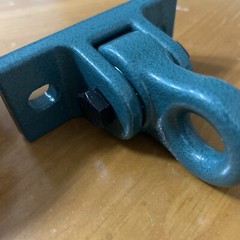 Wood Beam Swing Hanger Galvanized Ductile Iron Green Heavy Duty 5000lbs No Screw