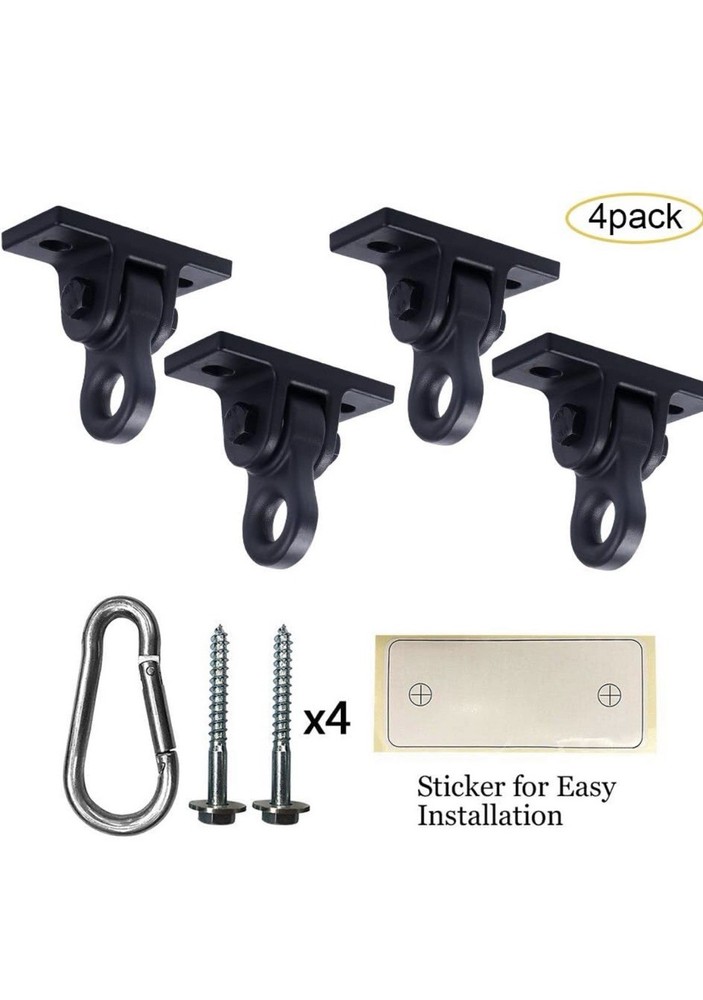 5000 Lb. Capacity Heavy Duty Swing Hangers with Screws Bolts for Playground Porc