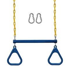 Swing Sets for Backyard, Monkey Bars & Swingset Accessories – Set Blue