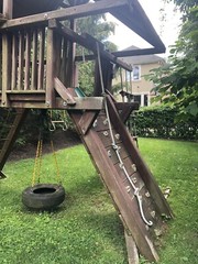 Used Rainbow Swing Set