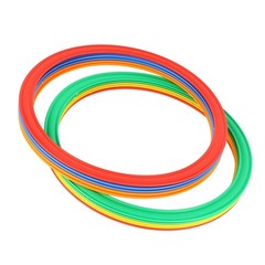 Sports Speed Ring Set 10 Rings 10 Buckles Increased Agility Outdoor Rings M 2…