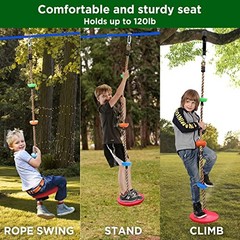 Ninja Obstacle Course for Kids Backyard – 10 Durable 1x60FT + 10 attachments