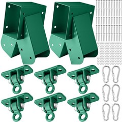 Heavy Duty a Frame Swing Set Bracket Kit Include 2 Brackets & 6 Swing Hangers…